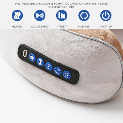 U-shaped Cervical Massage Pillow