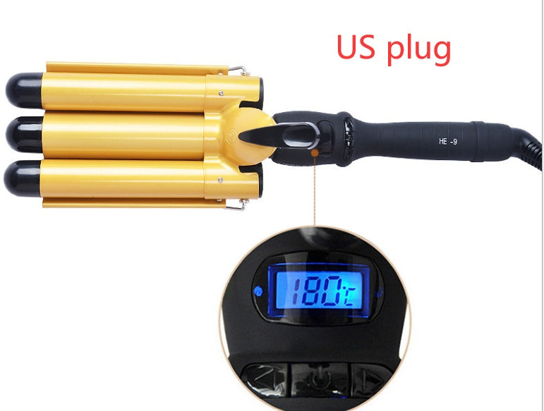 Hair Curling Iron LCD Display