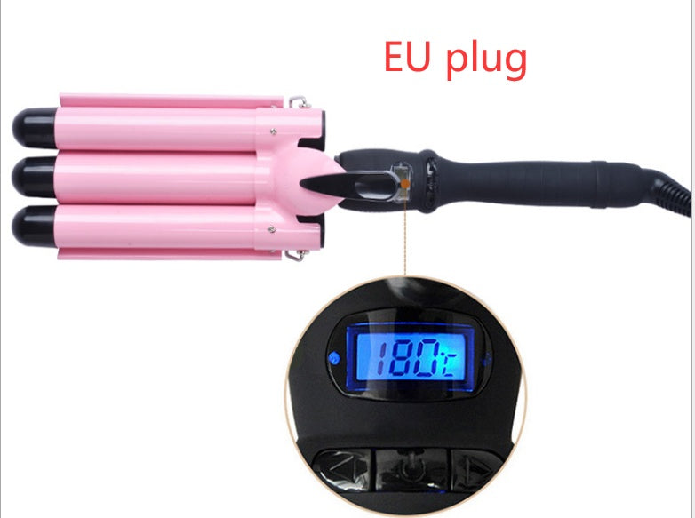 Hair Curling Iron LCD Display