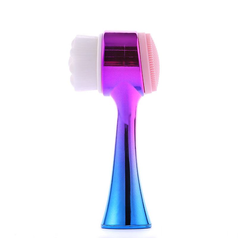 Flexible Fiber Silicone Massage Facial Brush