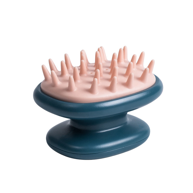 Silicone Head Body Scalp Massage Shampoo Brush Multiple Color Promote Blood Circulation