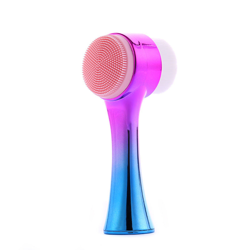 Flexible Fiber Silicone Massage Facial Brush